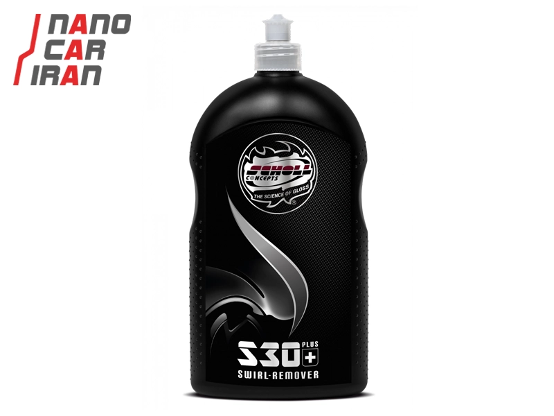 پولیش نرم آنتی هالوگرام ۱ لیتری شوول S30 پلاس Scholl S30+ Anti-Hologram Finish Polish 1L